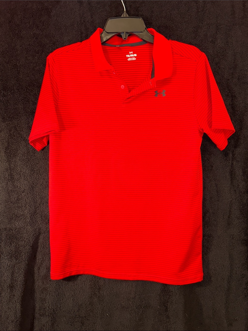 Under Armour Men’s Bright Red Performance Polo